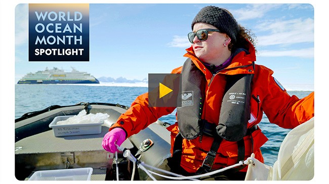 SCIENCE AT SEA: STUDYING MICROORGANISMS IN ANTARCTICA