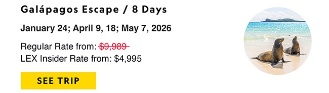 Galapagos Escape / 8 Days