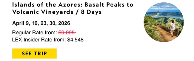 Islands of the Azores: Basalt Peaks to Volcanic Vineyards / 8 Days