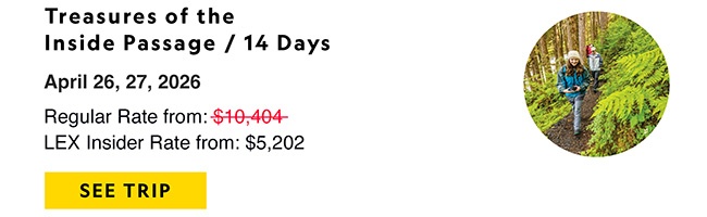 Treasures of the Inside Passage / 14 Days