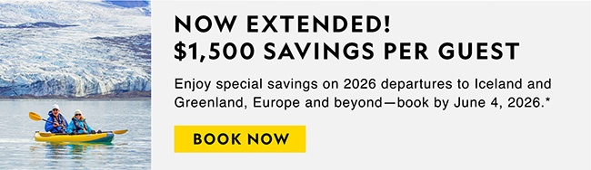 NOW EXTENDED - BOOK BY JUNE 4, 2026