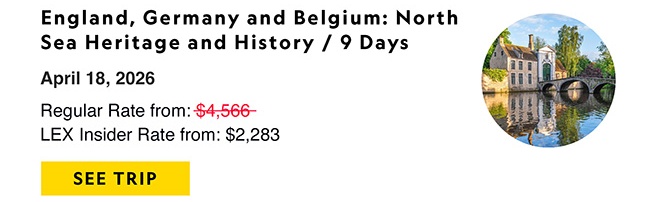 England, Germany and Belgium: North Sea Heritage and History / 9 Days