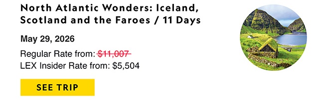 North Atlantic Wonders: Iceland, Scotland and the Faroes / 11 Days