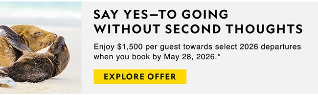 SPECIAL OFFER - BOOK BY MAY 28, 2026