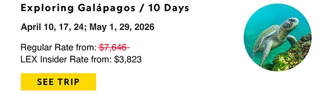 Exploring Galapagos / 10 Days